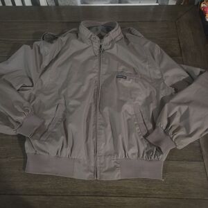 Vintage Members Only Mens Jacket Made Hong Kong